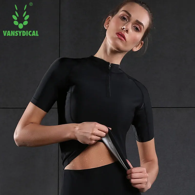 Vansydical Wome сексуальные рубашки для йоги свитшот укороченный топ бюстгальтер бега
