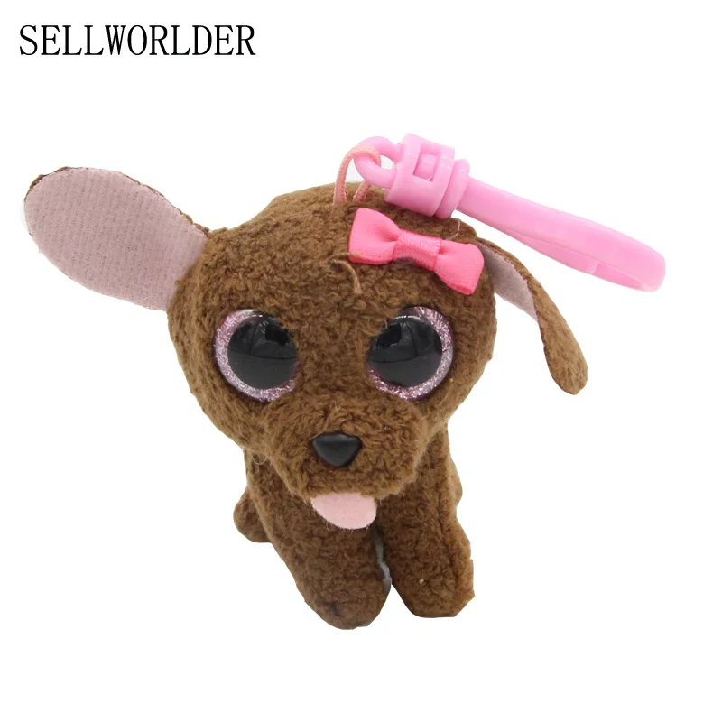 SELLWORLDER большие глаза плюшевая зверушка коричневая собака куклы щенки игрушки с
