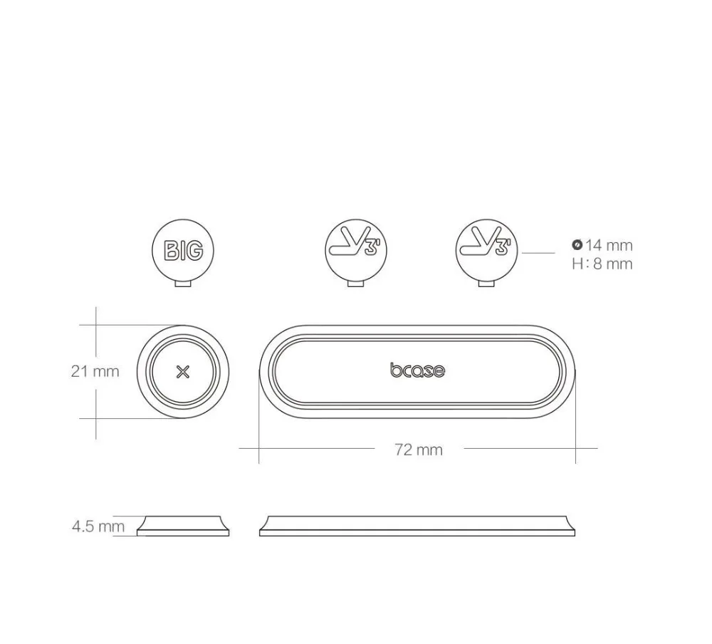 Xiaomi Mijia Tup2 USB кабель для хранения проводной Органайзер магнитный зажим для поглощения держатель для офиса, дома, стола Кабельный органайзер