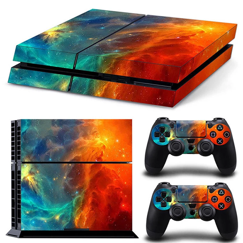 GOOYIYO для sony PS4 наклейка PlayStation 4 консоли кожи контроллеры виниловая Звездная