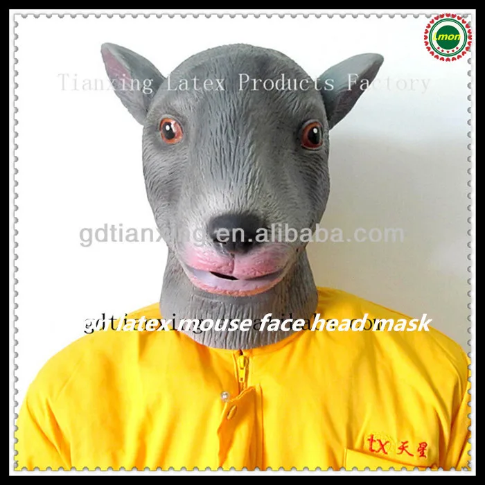 2015 Free Shipping Party Carnival Mask New Halloween Rat Mouse Animal Full Head | Masks