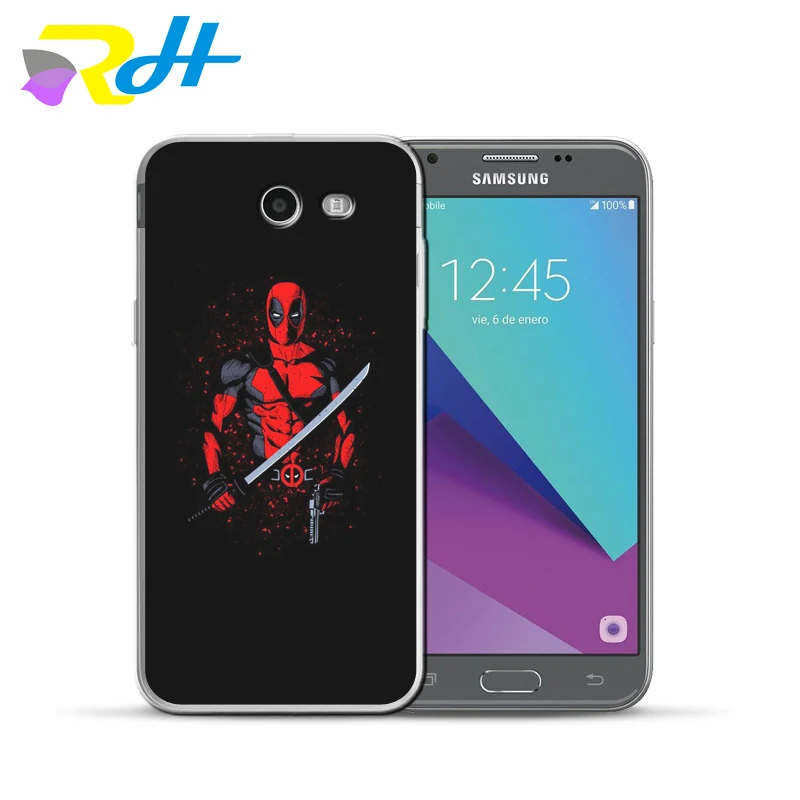 Мягкий ТПУ чехол для Samsung Galaxy J4 J6 J8 2018 Мстители задняя оболочка J3 J5 J7 2017 J5Prime J6Plus Coque