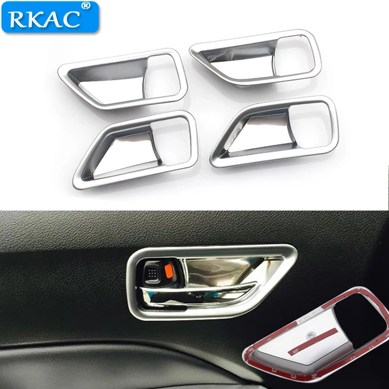 RKAC ABS хром для Suzuki Vitara 2016 2017 2018 внутренняя дверная ручка Крышка рамы отделка