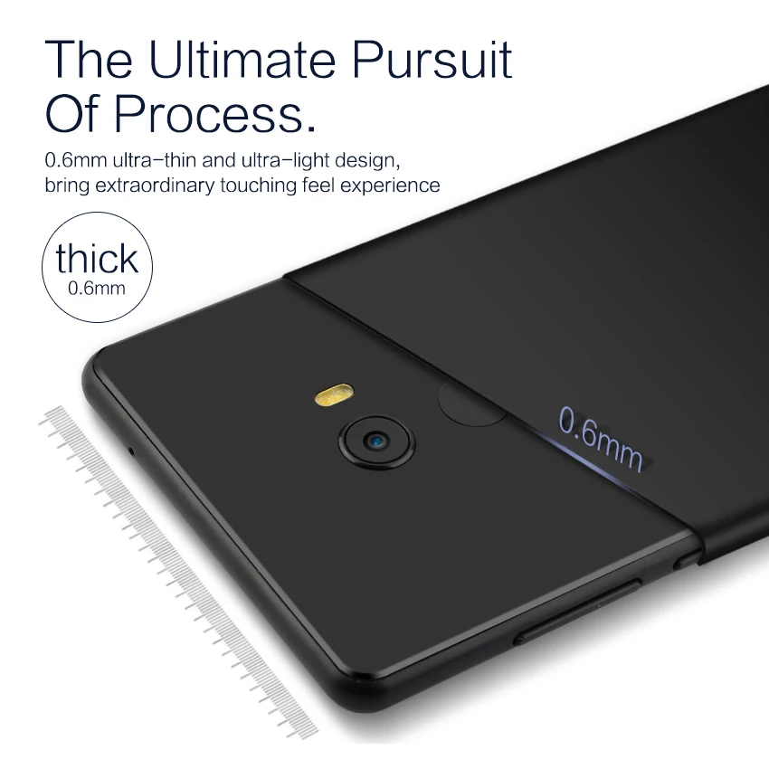 TCICPC для Xiaomi mi Mix 2 3 чехол Роскошный Utral тонкий матовый из ТПУ Мягкий защитный чехол для телефона s для mi x 2S 3 mi x2s чехол