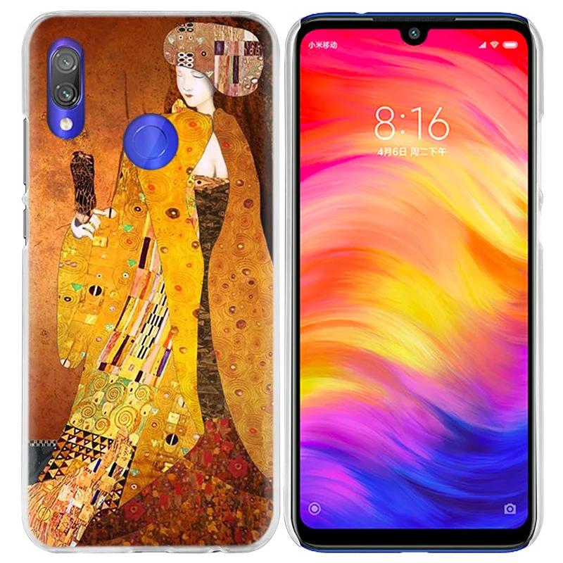 Чехол Kiss Gustav Klimt для Xiao mi Red mi Note 7 8T 6 6A Pro S2 5 5A 4X mi Note10 A1 A2 9 8 lite Play F1 жесткий чехол для телефона