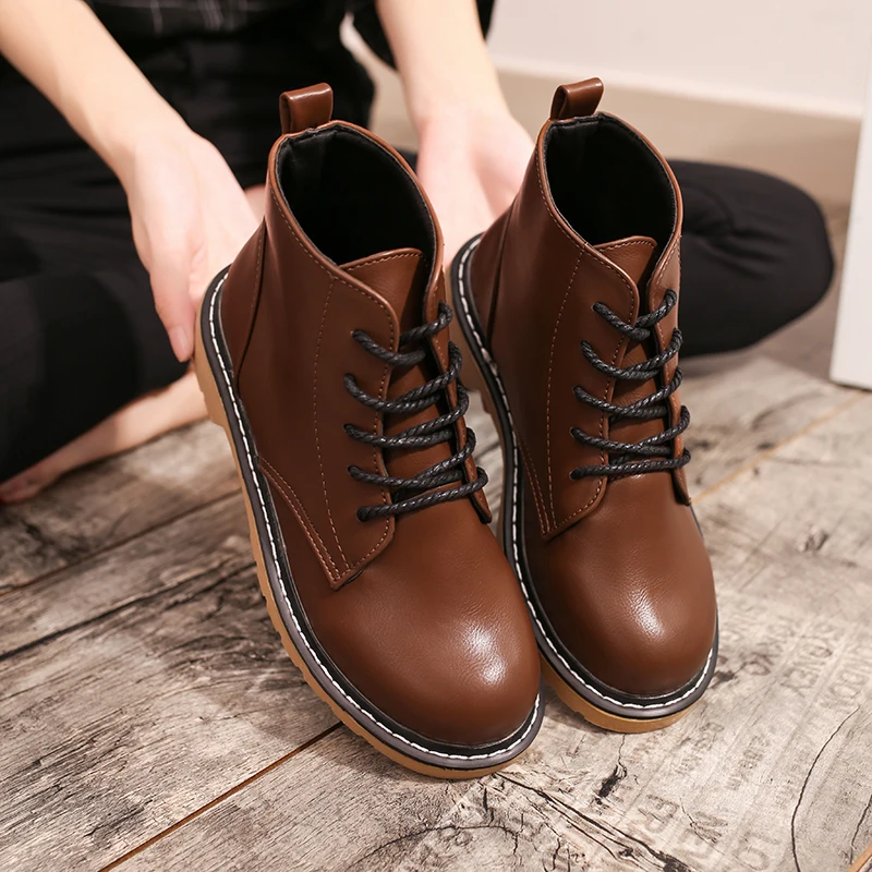 Дизайнеры марки новинка 2017 года Демисезонная женская обувь Открытый черные