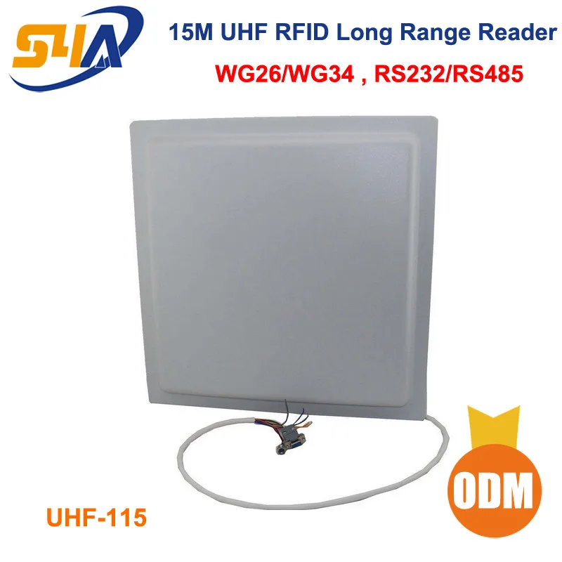 15M UHF RFID ридер для парковочной системы включает в себя 1 шт. УВЧ карты и стикер