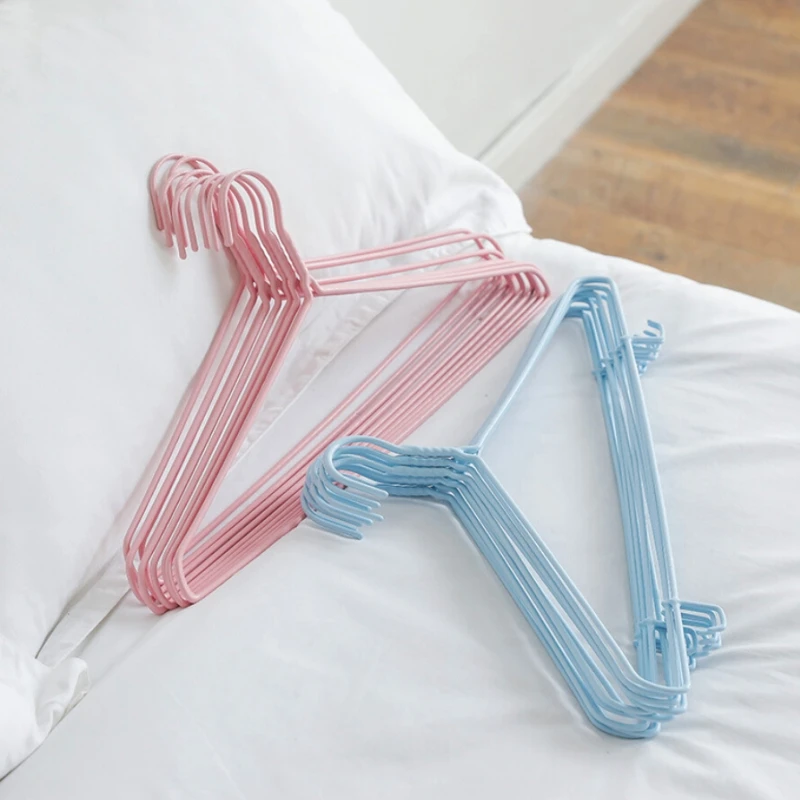 

Hanger With Hooks Hangers Dipping Powder Plastic Bold Non-Slip Underwear Hanging