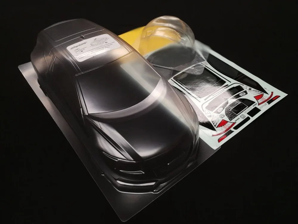 1/10 RC автомобиль ПК прозрачный корпус 195 мм HHonda Civic CRZ Гибридный на дороге Дрифт Yokomo