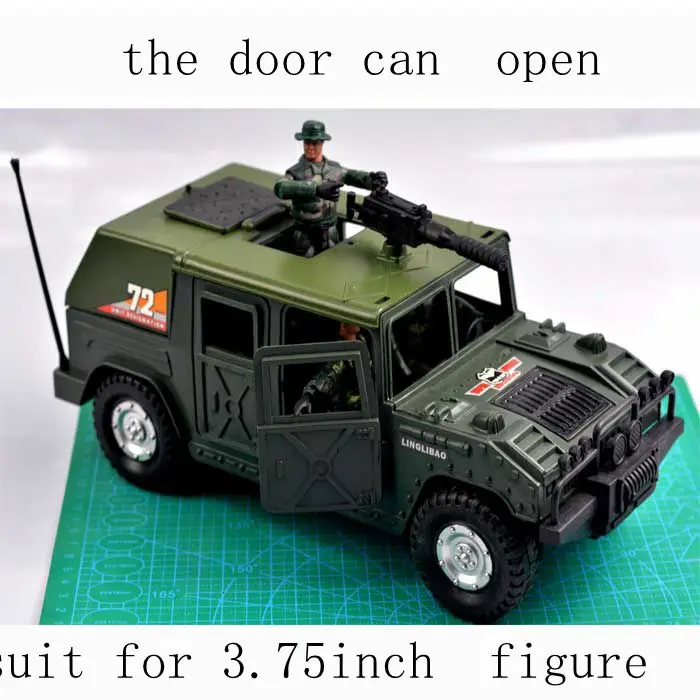 1/18 3,75-дюймов несущей jeep автомобиля