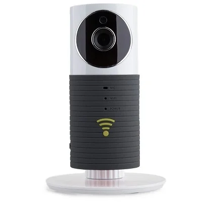 Grey Умная мини-камера с Wi-Fi, 720 P, Камара, ip камера безопасности, ИК, ночное видение, 2 способа разговора, обнаружение движения, Детская сигнализация, 4 цвета, Макс. 32 ГБ - Цвет: Grey