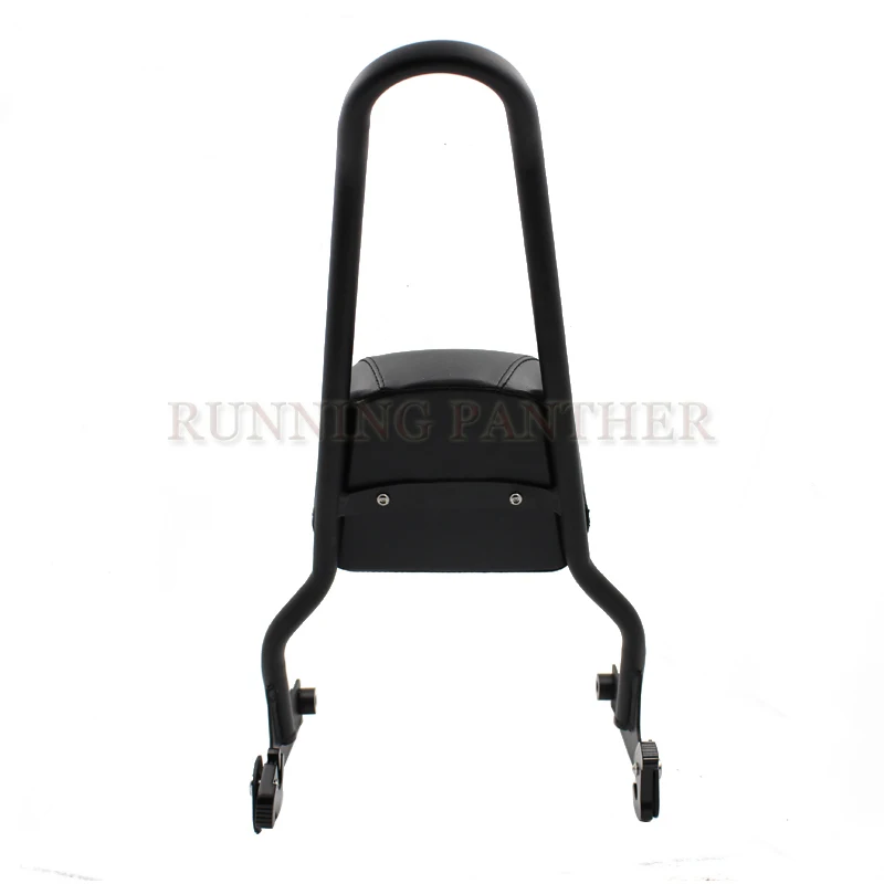 

One Black Rear Sissy Bar Backrest For Harley Softail Fatboy FLSTFB FLSTF 2007-2017 2008 2009 2010 2011 2012 2013 2014 2015 2016