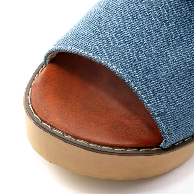 2016 г. Шлепанцы на толстой подошве обувь платформе маленькие размеры 30 31 летние