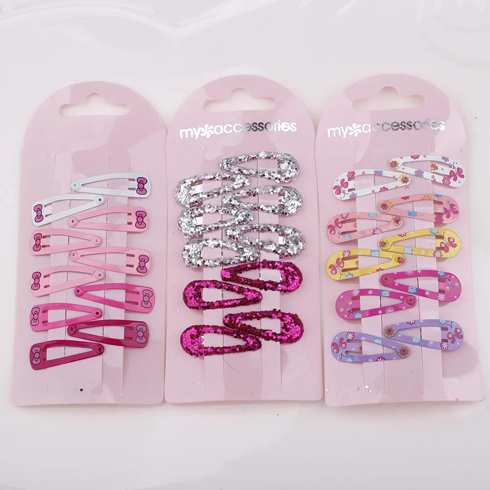 

60 pcs/lot 2020 hair clip hairpin side-knotted childre Barrettes hair maker tools 3cm mini small clip Hair accessories wholesale