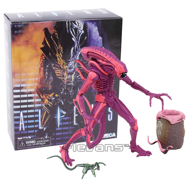 NECA ALIENS Red Alien with Chestburster &amp Facehugger PVC Action Figure Collectible Model Toy | Игрушки и хобби