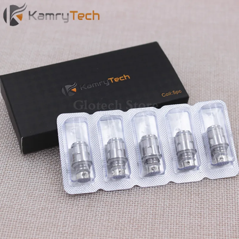 5cps/lot оригинальный Kamry распылительная Катушка сменные Sub 0.5ohm X6 плюс катушки K1000 и