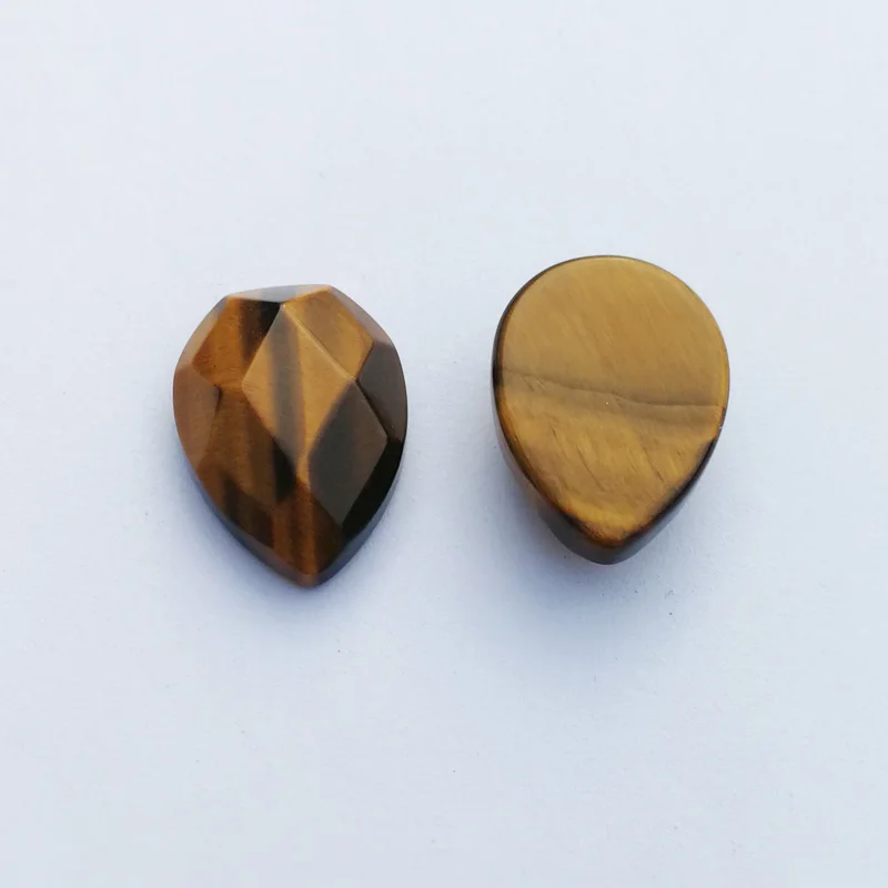Wholesale fashion Hot sale natural tiger eye stone section bead for jewelry making 13X18MM 12Pcs/lot cab cabochon Ring accessori | Украшения
