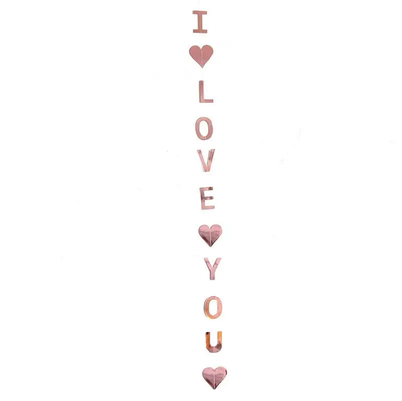 1pc rose red DIY Романтическая любовь бумажный шарик гирлянда воздушные шары с конфетти шар Гелиевый шар на День святого Валентина свадебные принадлежности - Цвет: 1pc rose red