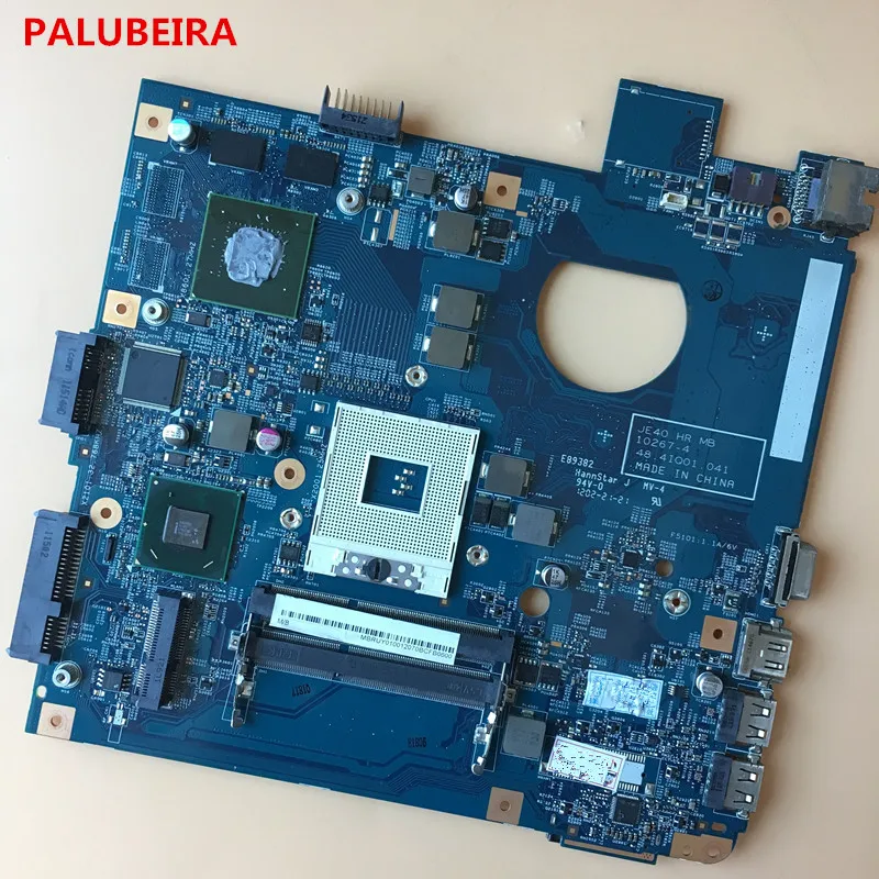 PALUBEIRA Бесплатная доставка Для Acer 4750 4750G 4755G 4752G loptop материнская плата JE40 HR MB 48.4IQ01.041