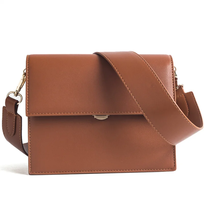 

2020 new woman handbags, fashion messenger bag, trend Korean version shoulder bag, retro solid color women bag