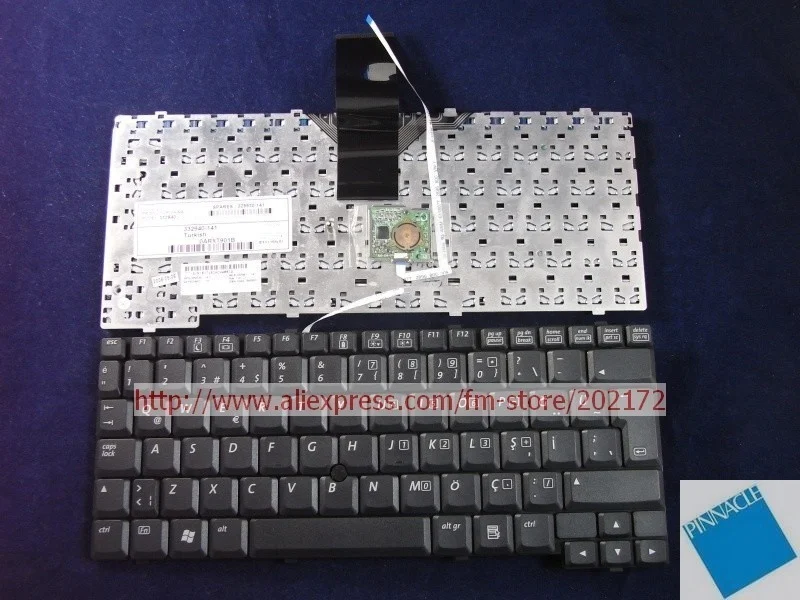 

Used Look Like New Black Laptop Notebook Keyboard 325530-141 332940-141 For Compaq nc4000 nc4010 series (Turkey)