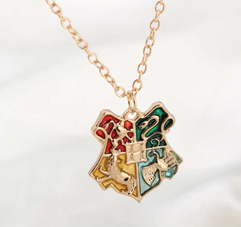 Винтажное ожерелье с подвеской HP комплект в виде крыла ангела снитч чокер из