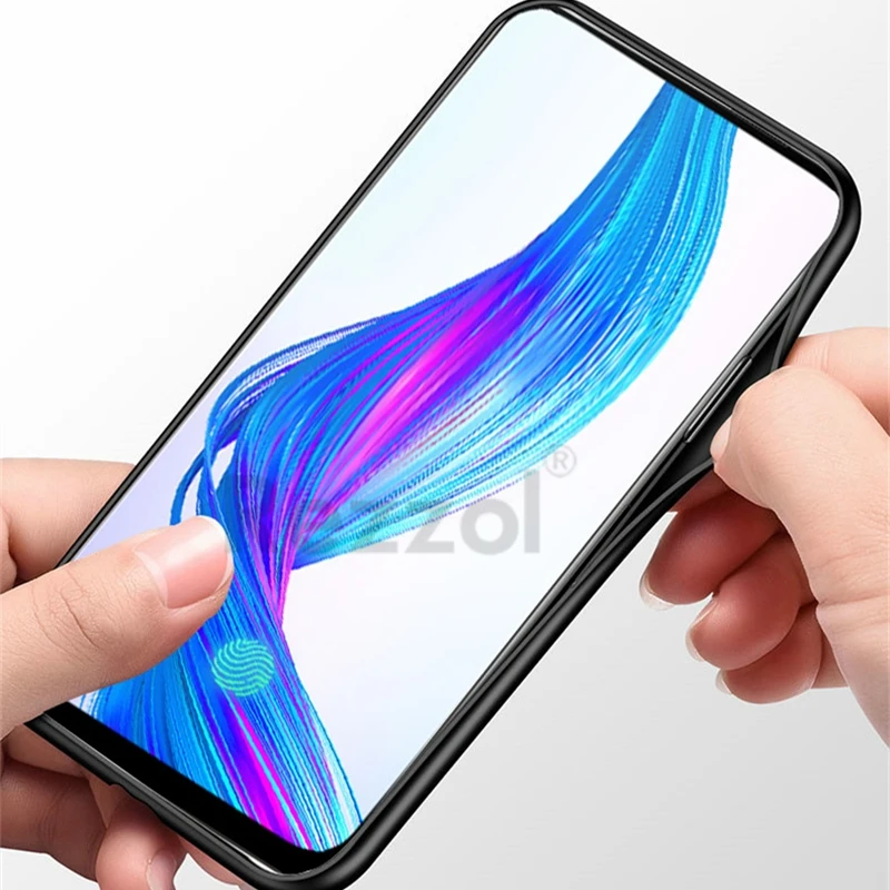 Для Realme X чехол из закаленного стекла жесткий для OPPO K3 Lite противоударный Coques Rezzol