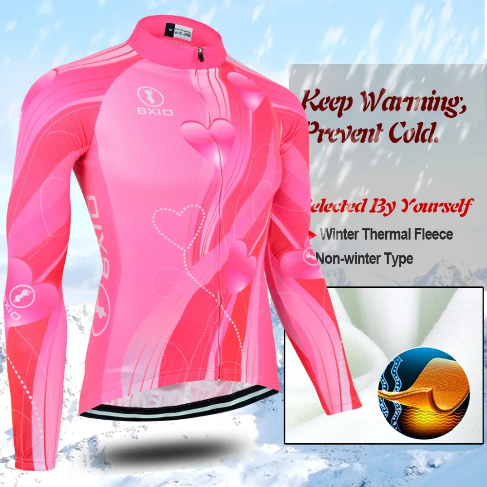 BXIO женские зимние термальные флисовые комплекты с длинными рукавами для