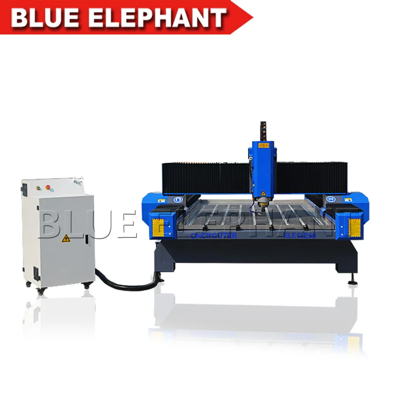 Фрезерный станок с ЧПУ для 3d резьбы по камню синий слон|router machine|cnc router machine3d stone