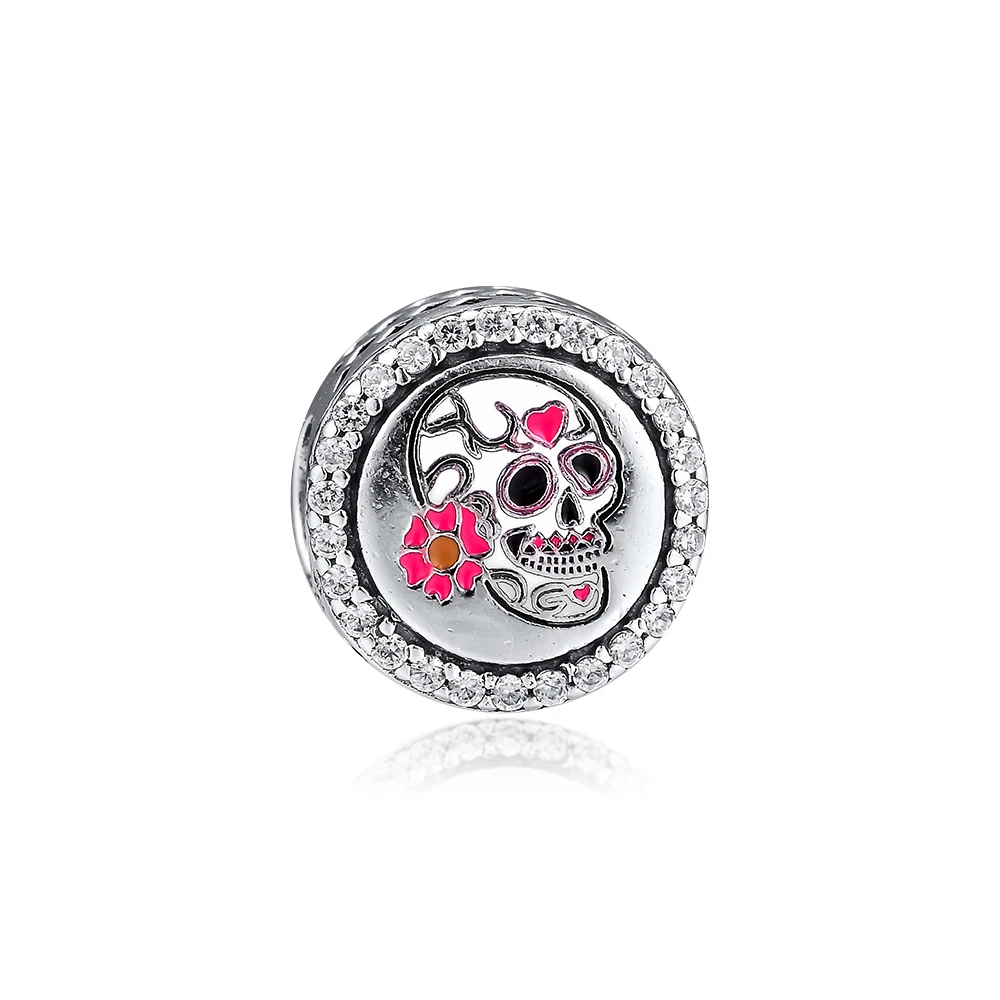 Красный CKK билетная книга амулеты 925 Fit Pandora Браслеты стерлингового серебра Шарм бусины для бусина для изготовления украшений Bijoux - Цвет: Красный