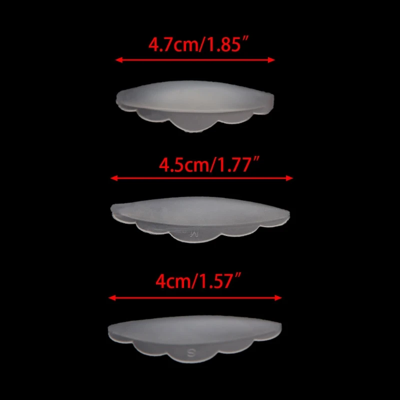 Силиконовые защитные накладки для ресниц 3 пары под глаза наращивания | Красота и