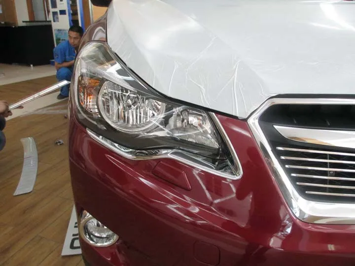 Накладка на переднюю фасветильник для Subaru XV 2013-2017 из АБС-пластика | Автомобили и
