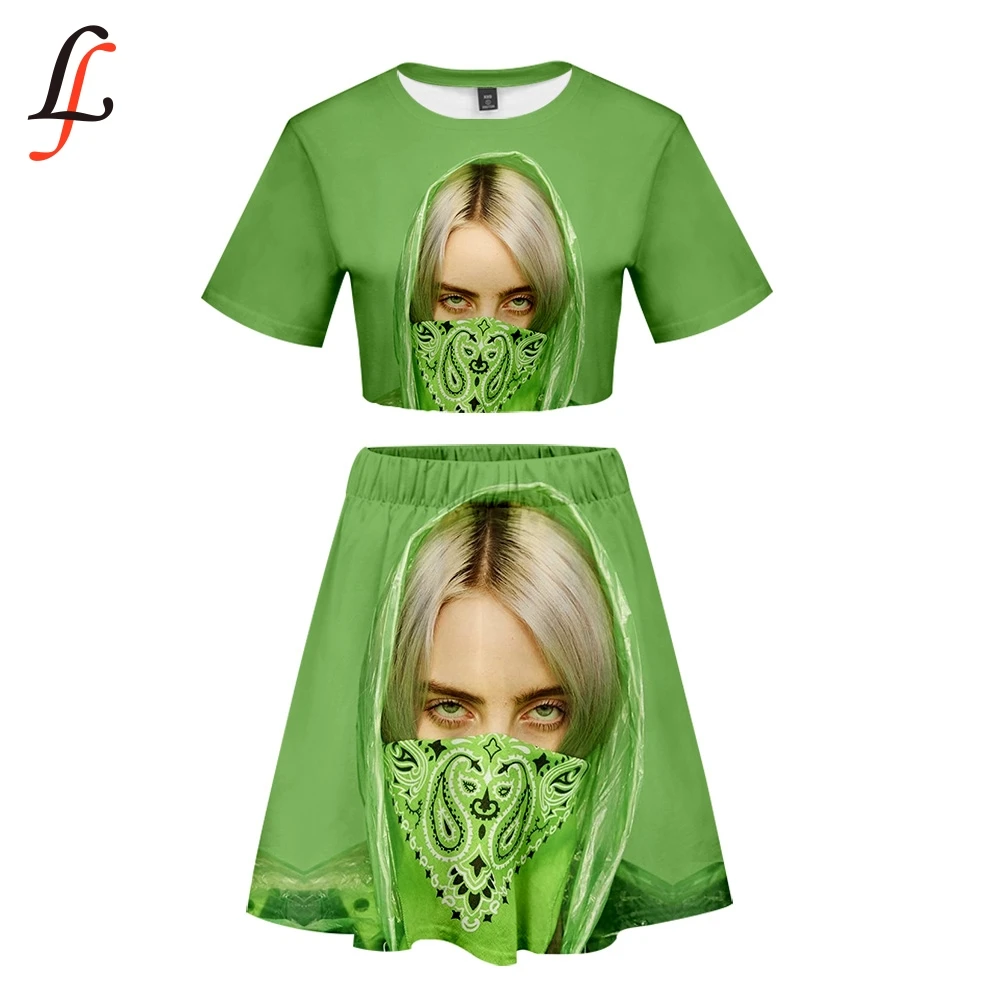 Billie Eilish/сексуальные женские пляжные комплекты из 2 предметов K Pop сексуальные с