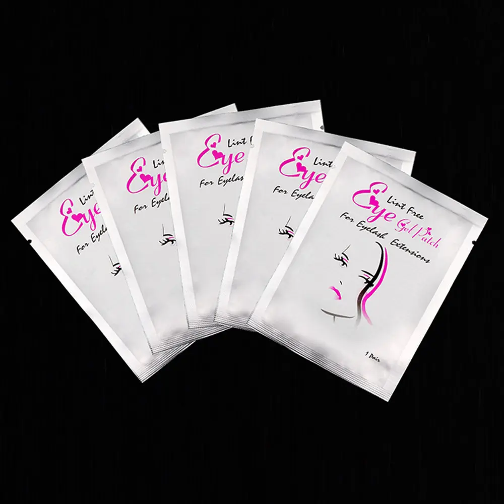 100pair/bag Wholesale Extension Paper Patches grafting eyelash under the eye patch grafted isolation sticker gasket tool | Красота и