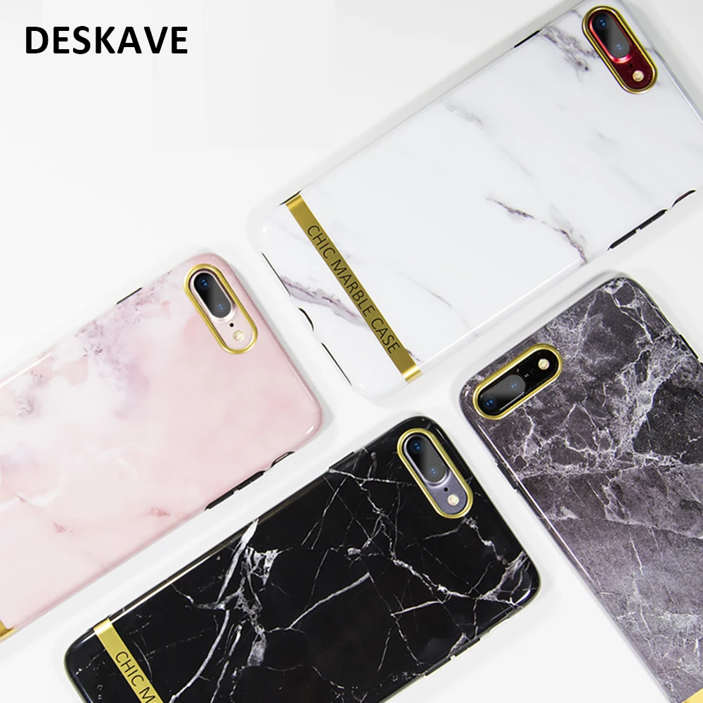 2018 мрамор чехол для iPhone 7 8 плюс X 6 s Чехол Силиконовый ТПУ матовый Роскошный Fundas