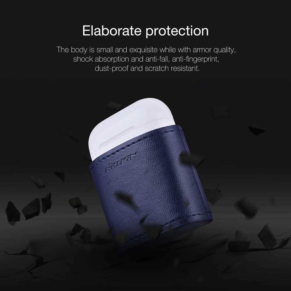 Nillkin для AirPods 1 чехол-сумка Qi Беспроводное зарядное устройство Защитная крышка для зарядки