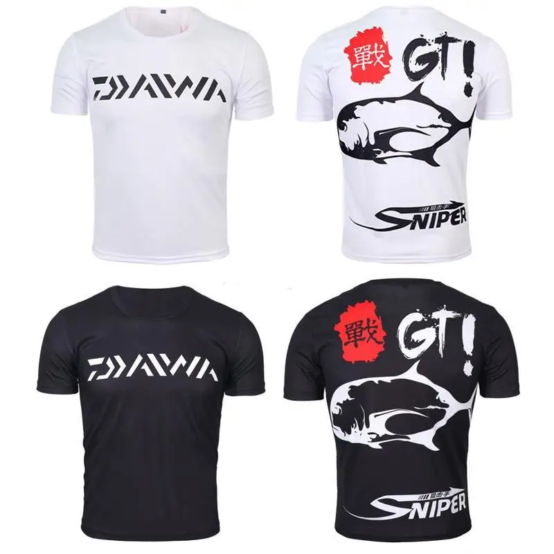 Новинка лета 2019 одежда для рыбалки с коротким рукавом Солнцезащитная дышащая