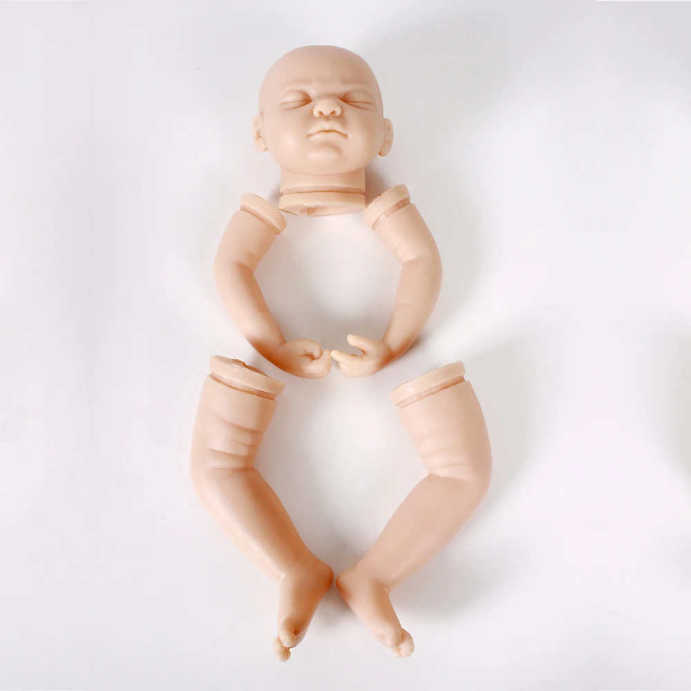 22Inch reborn doll kits DIY Accessories Boneca Bebes Reborn Doll Kits Unpainted Blank Kit For mold Toys | Игрушки и хобби