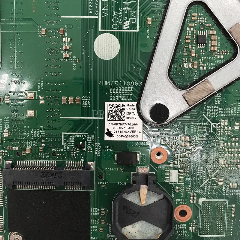 Бесплатная доставка материнской платы для ноутбука Inspiron 15Z 5523 фонарь 0P7HF7 P7HF7 с SR0N8