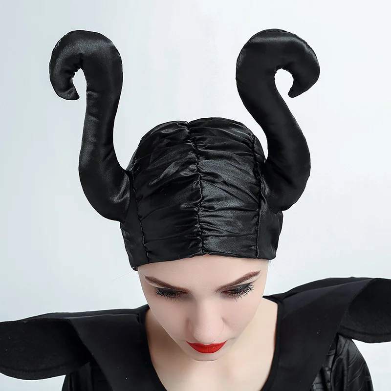 Хэллоуин женский черный Спящая красавица королева ведьм Maleficent костюмы