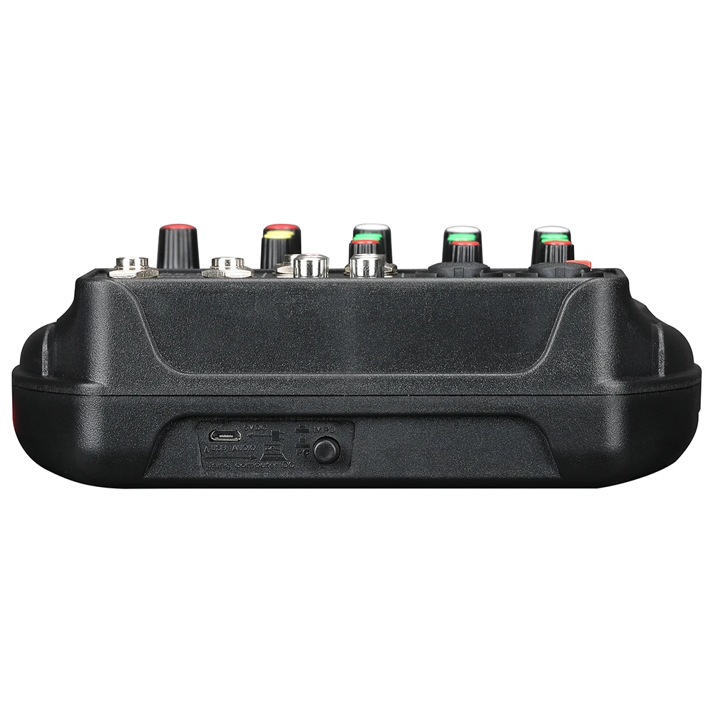 Мини аудио микшер A4 с блютуз записью, профессиональным USB и 4 каналами для DJ, караоке, KTV и встреч.