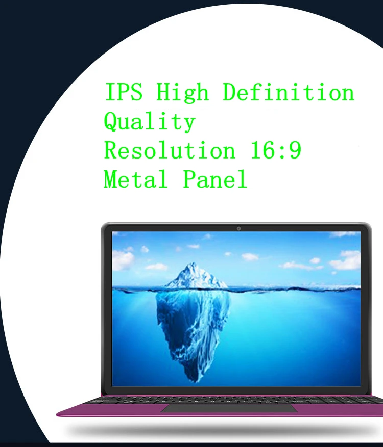 Очаровательная леди Фиолетовый ноутбук 15,6 дюймов N3450 Windows 10 Бесплатный язык OS наклейка клавиатура металлическое покрытие для офиса школы дома ноутбук