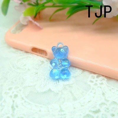 Кавайный Медвежонок конфеты подвески для украшения DIY Браслеты ожерелье серьги брелок для изготовления ювелирных изделий - Окраска металла: 5