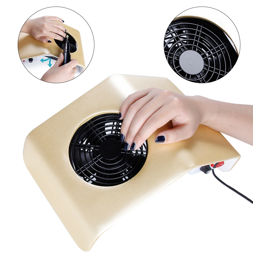 30 Вт коллектор для всасывания пыли с ногтей маникюрный педикюрный аппарат