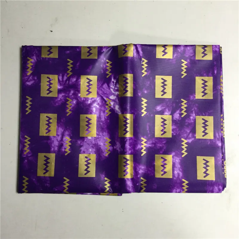 5 ярдов/партия африканская золотая Базен парча Дамасская ткань для платьев риче