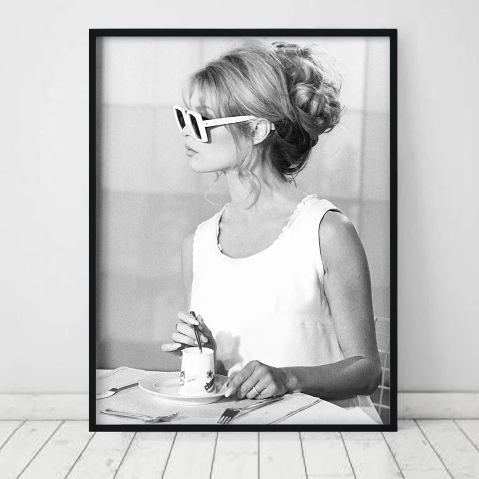 Классические плакаты и принты для фотографий черно белый холст Художественная