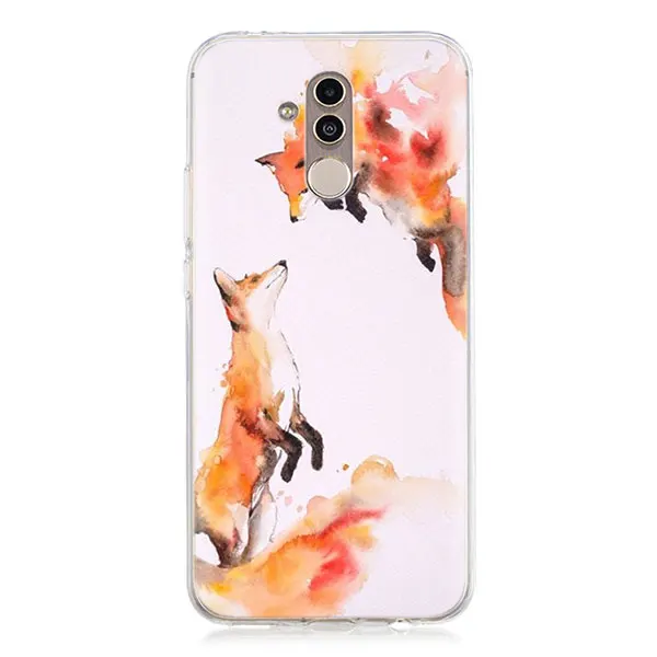 03 Мягкий чехол s Space Fox для huawei mate 10 20 Pro mate 20 Lite P20 P30 Lite P Smart Plus чехол Coque - Цвет: 03