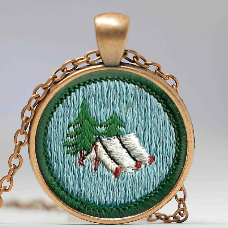 1 шт. значок для девушек разведчиков подростков отставных кемпингов