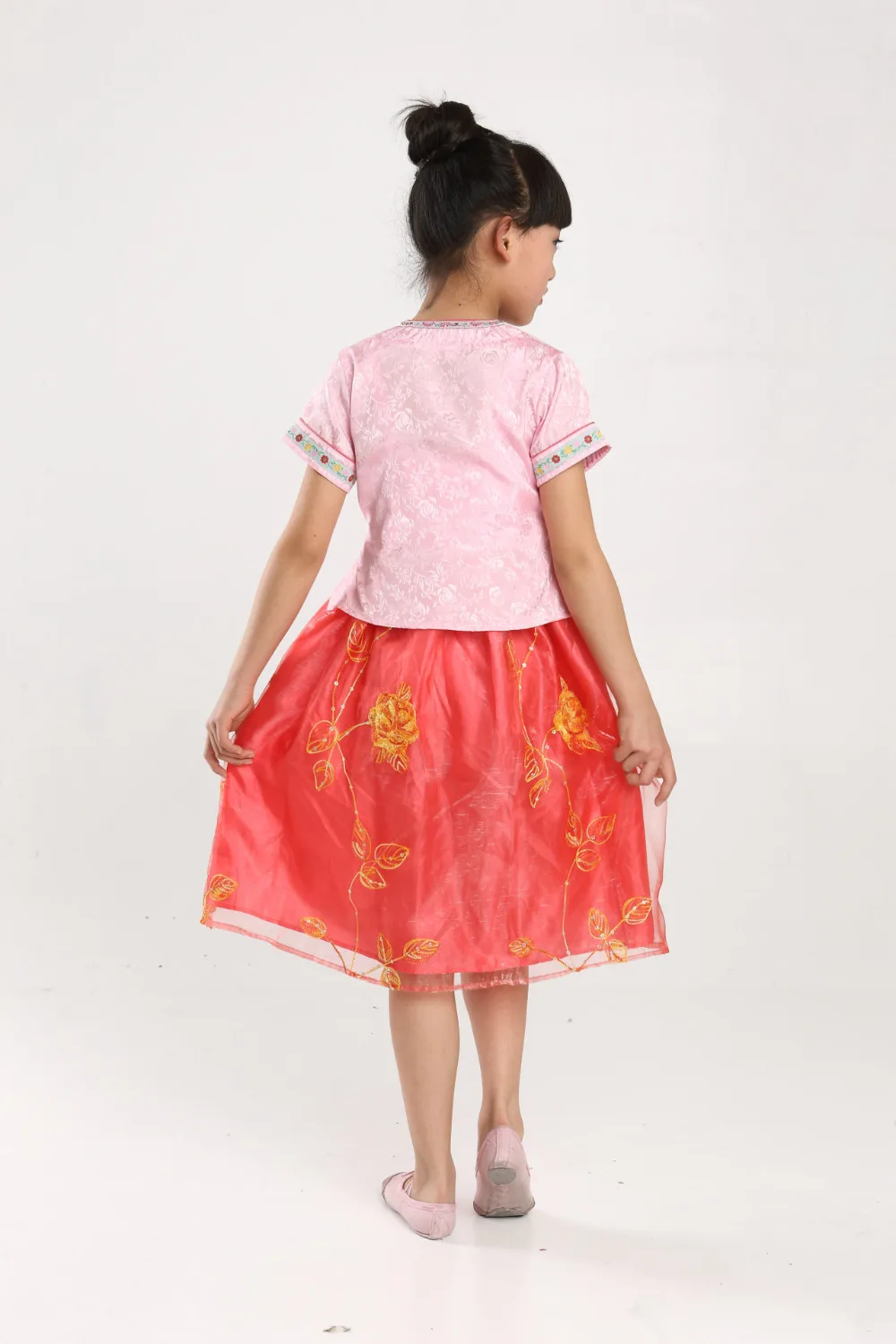 Корея ханбок девушки дети традиционный костюм роскошные платья | Детская одежда