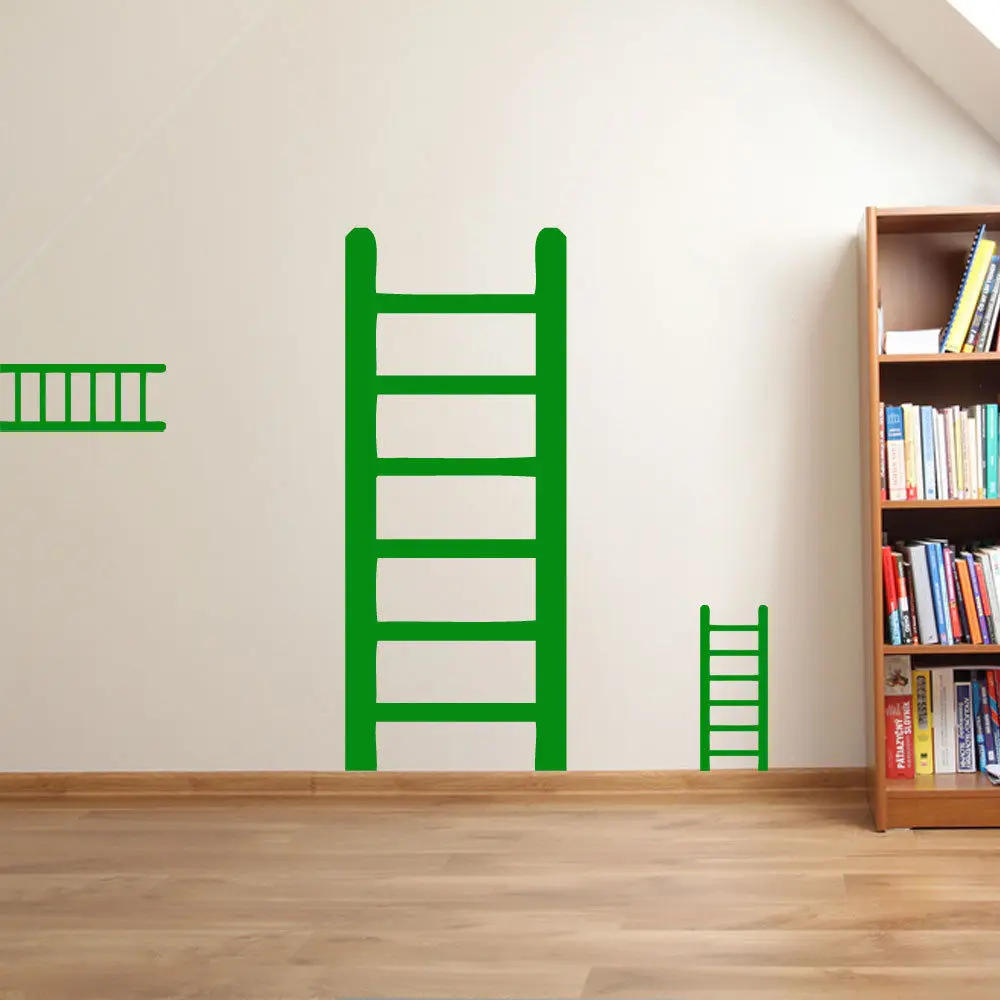 Muro Adesivi Adhesivos De Pared 3 комплекта лестница Наклейка на стену длина 1 м увеличивающие